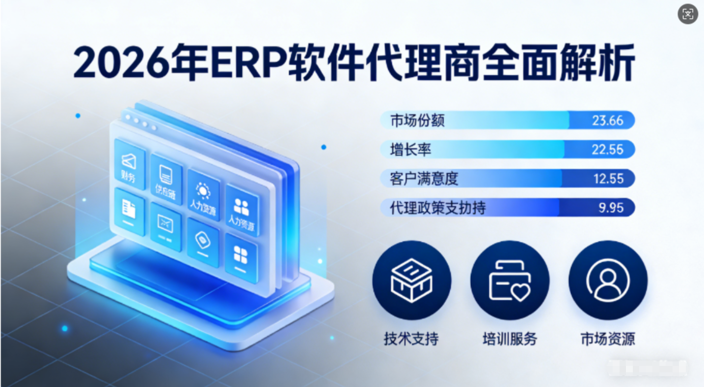 业财融合新标准：2026年主流ERP系统推荐榜单